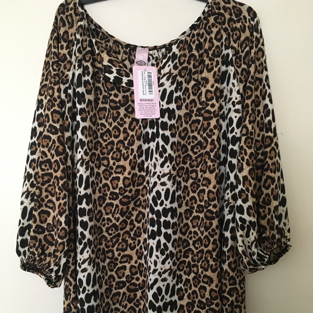 Leopard Print Tunic